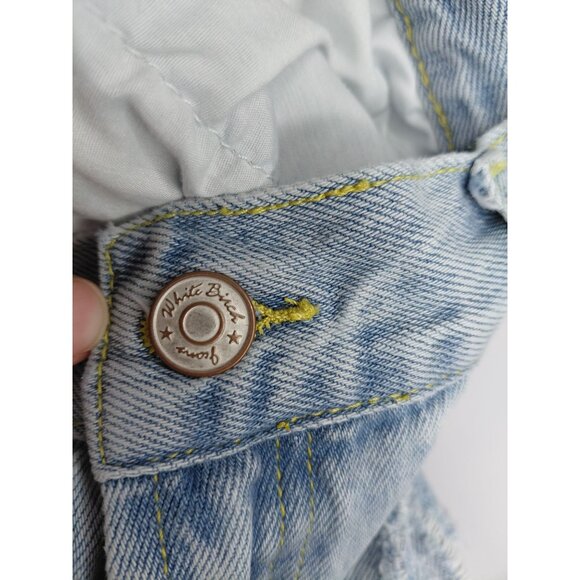 White Birch Womens Light Blue Distressed Denim Jeans XL - Picture 7 of 12
